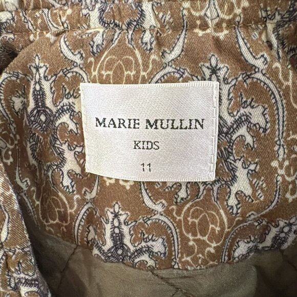MARIE MULLN retro printed cotton thick coat 3-5T - Picture 3 of 4